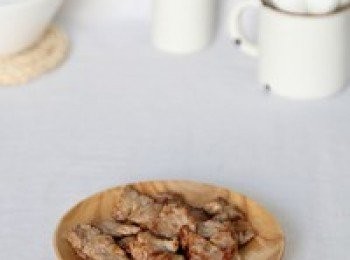 step2: 放入平底鍋中煎熟