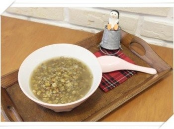 step6: 小時候的下午茶點心呀:) 我愛的綠豆湯~~~