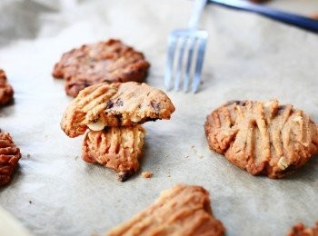 step8: 放入預熱過的烤箱以180度C烤約15~20分鐘（微焦色即可）