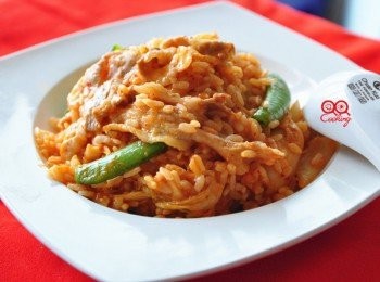 step7: 簡單又夠味的快速韓式泡菜燉飯!