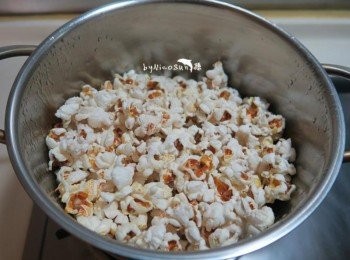 step6: 爆米花完成