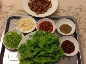 step7: 韓式五花肉片食譜完成