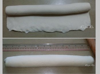 step7: 略略搓揉至32cm長
