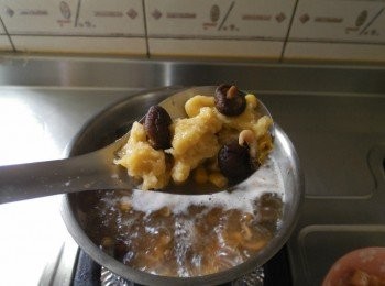 step10: 熟後的麵疙瘩會微浮起