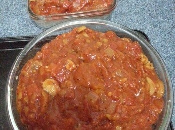 step9: 盛上蕃茄醬。