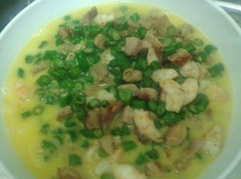 step3: 將所有材料放入已打發的蛋汁內拌勻