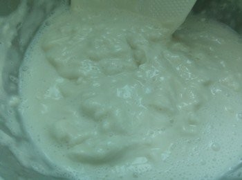 step2: <span class="group_2">椰汁糖水</span>材料全部放入煲內煮溶啲糖,但不需要煮滾。