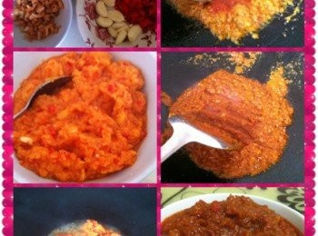 step1: 將<span class="group_1">食材</span>A利用攪拌機攪碎待用。