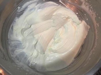 step18: 也就是有變綢但提起時仍會滴落.