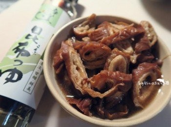 step6: 大腸滷好.切片備用