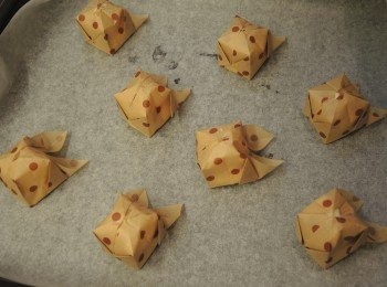 step11: 放入焗爐160度焗15分鐘便成。