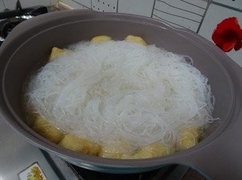 step2: 下浸軟粉絲