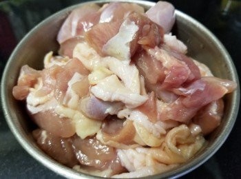 step1: 雞肶肉
