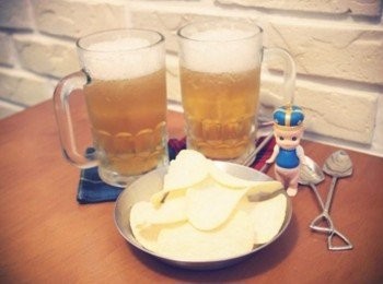 step9: 過了1小時後~~ 小孩都能喝的啤酒完成啦&gt;////