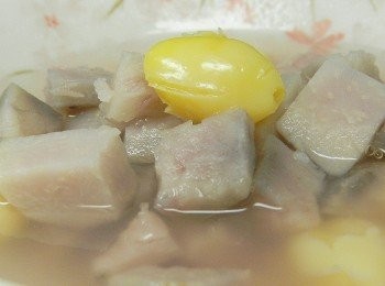 step6: 綿綿鬆鬆的芋頭加上銀杏~~我的腦力快速恢復中~~