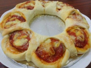 step7: 預熱焗爐至190℃焗20分鐘。