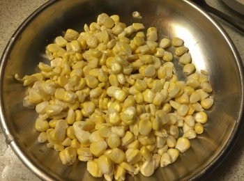 step2: 粟米起粒備用