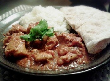 step5: 加入鮮奶油拌勻即成！配以白飯或印度烤餅享用！