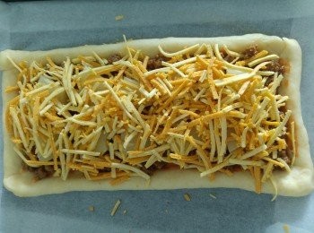 step10: 第三層碎芝士。