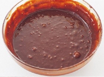 step6: 攪拌完成的麵糊會產生光澤。