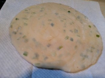 step7: 用木棍輕壓扁