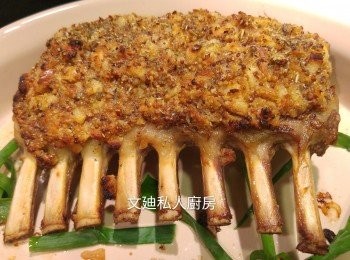 step9: 最後5分鐘攞走錫紙焗香表面。