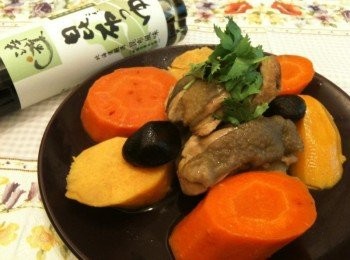 step9: 擺盤後，將香菜切碎放上，就完成囉。