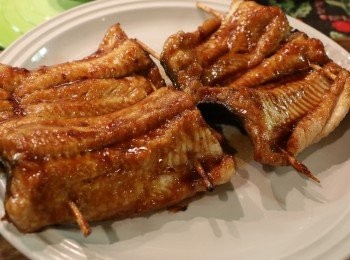 step9: 最後一次刷上糖漿，轉220度烤5分鐘，烤到醬汁稠稠有光澤的樣子，就可以出爐了。