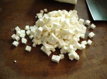 step5: 莫扎瑞拉起司切小丁