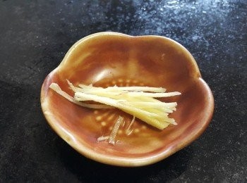 step5: 薑絲
