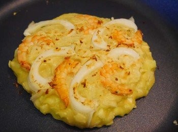 step4: *二面煎熟了~呈現金黃色澤~