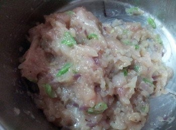 step6: 把所有材料拌勻