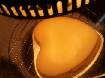 step10: 再轉180度焗25分鐘……即可