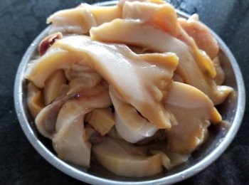 step2: 螺頭，清洗後切件