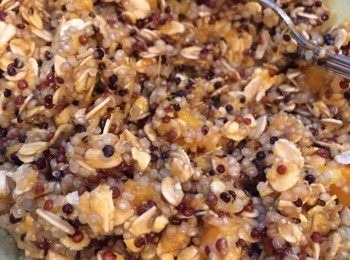 step3: 加入藜麥拌勻，