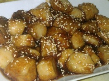 step7: 灑上白芝麻就完成囉!