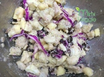 step4: 將所有材料放在大碗中，加入調味拌勻。