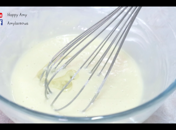 step3: 再加入植物油拌勻，靜待20分鐘。