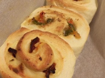 step4: 放入已預熱焗爐用190度焗25-30分鐘。