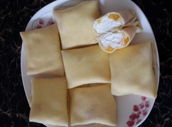 step15: 重覆做法14，直至所有材料包裝完成，擺入雪櫃雪至凍即可享用