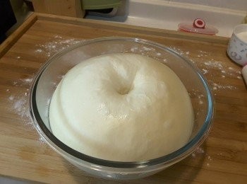 step5: 肚臍測試...合格, 取出排氣再分等份