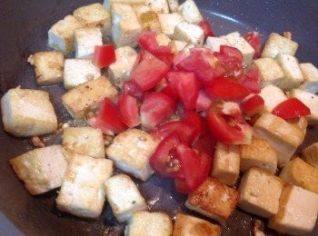 step3: 番茄炒軟