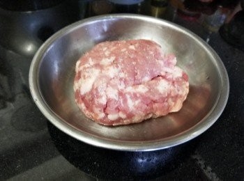 step4: 免治豬肉