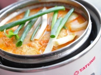 step4: 蔥段放在最上層