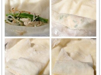 step11: 準備包春捲~4步驟完成