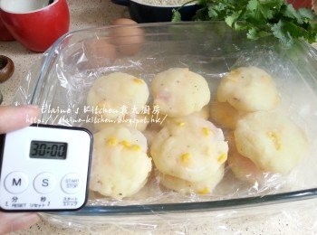 step7: 蓋上保鮮紙入雪櫃靜待30分鐘