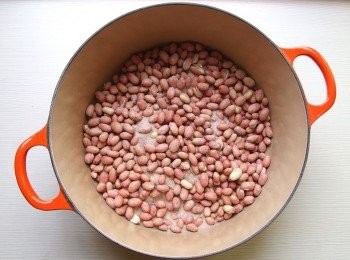 step6: 過程中要不斷翻炒，全程約15分鐘，然後馬上熄火利用餘溫再翻炒約2分鐘。