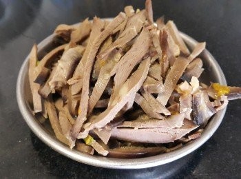 step3: 煲過湯的瘦肉