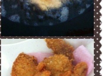 step3: 取出鍋加入適量的食油，油熱。