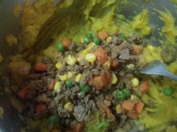 step10: 把炒好的牛肉加入